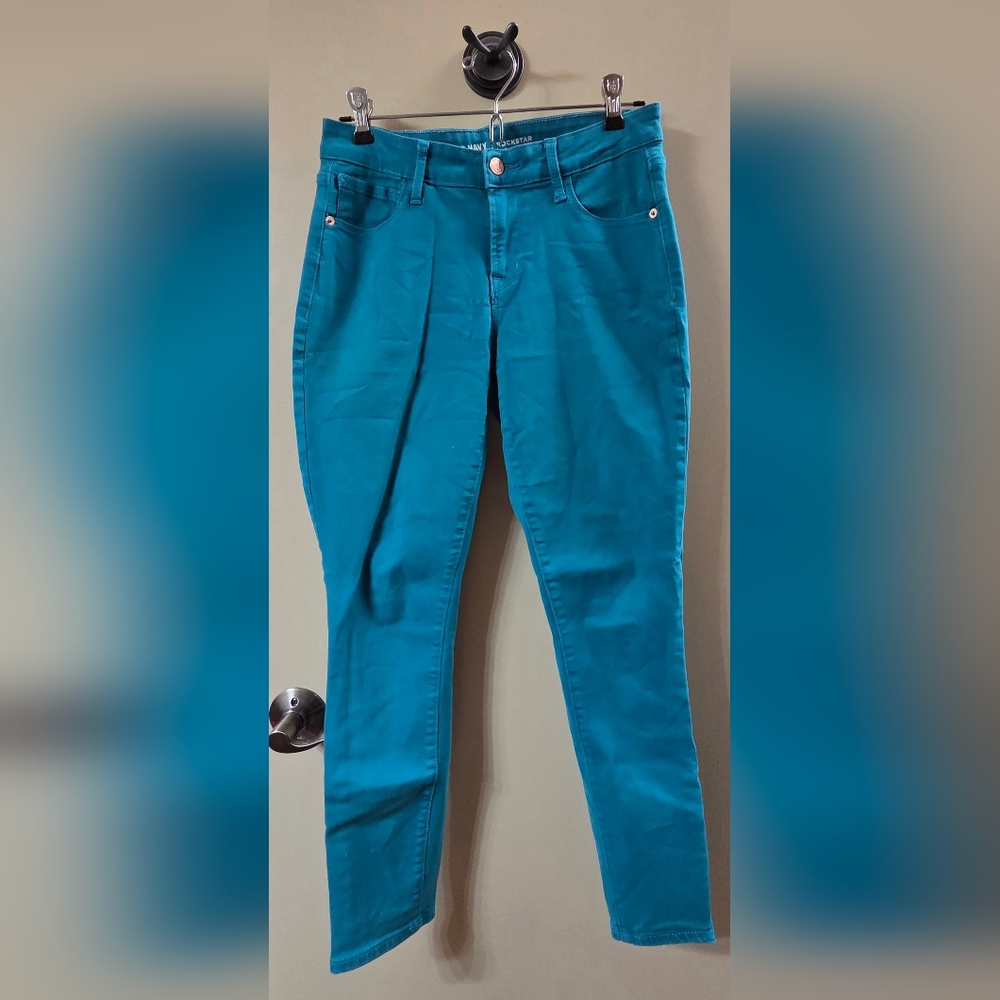 Old Navy Women's Teal Skinny Jeans